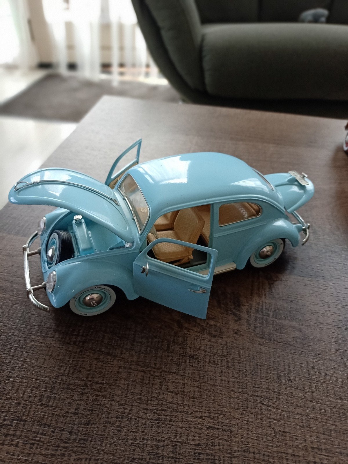 modelauto verzameling 2 stuks VW Kever, Ophalen, Gebruikt, Auto, Bburago