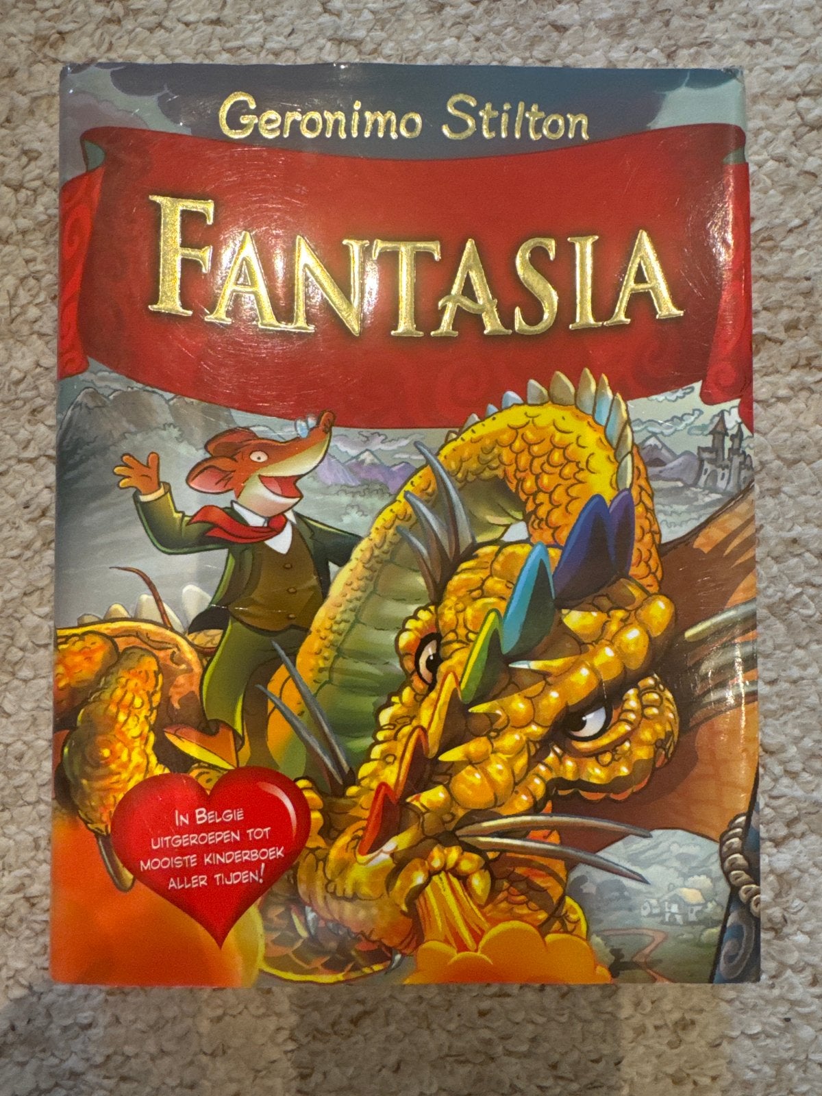 Geronimo Stilton - Fantasia (Hardcover), Ophalen of Verzenden, Zo goed als nieuw