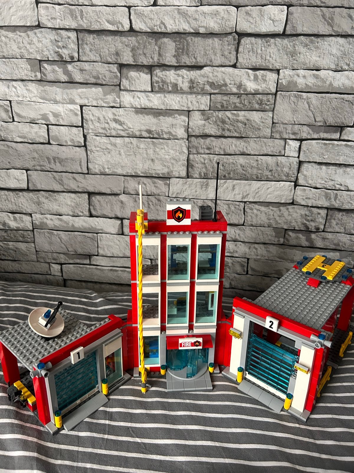 Lego City Brandweerkazerne 60110, Kinderen en Baby's, Speelgoed | Duplo en Lego, Lego, Ophalen of Verzenden, Complete set, Inclusief instructies