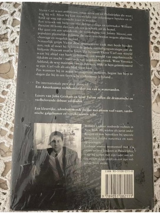 Boek William Lashner Meineed ( nieuw nog ingeseald ), Nieuw, Ophalen of Verzenden, Nederland, William Lashner