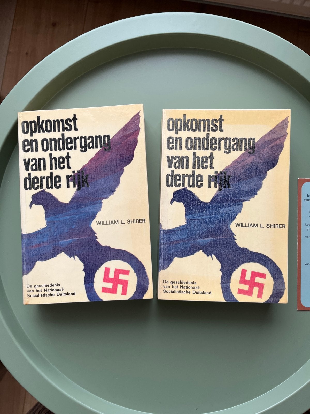 Opkomst en Ondergang van het Derde Rijk - William L. Shirer, Ophalen of Verzenden, 20e eeuw of later, Gelezen, Europa