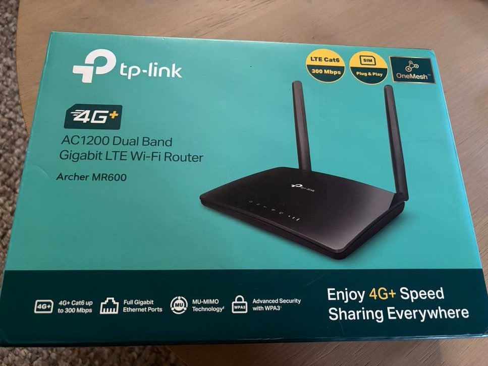 TP-Link Archer MR600 4G+ AC1200 mifi Router, Ophalen of Verzenden, Nieuw, Router