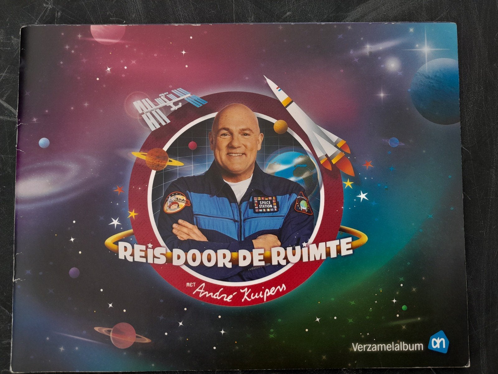 André Kuipers Reis door de Ruimte AH Verzamelalbum, Ophalen of Verzenden, Gelezen, André Kuipers, Plaatjesalbum