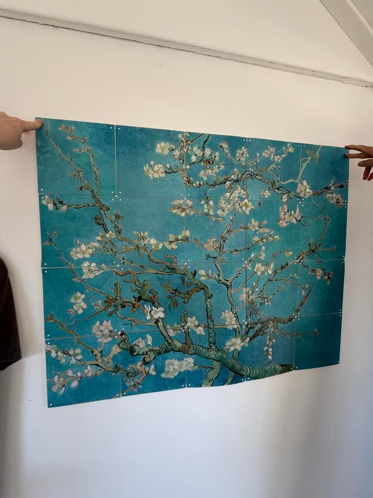 Muurposter van Gogh IXXI, Ophalen, Schilderij, 80 cm, Zo goed als nieuw