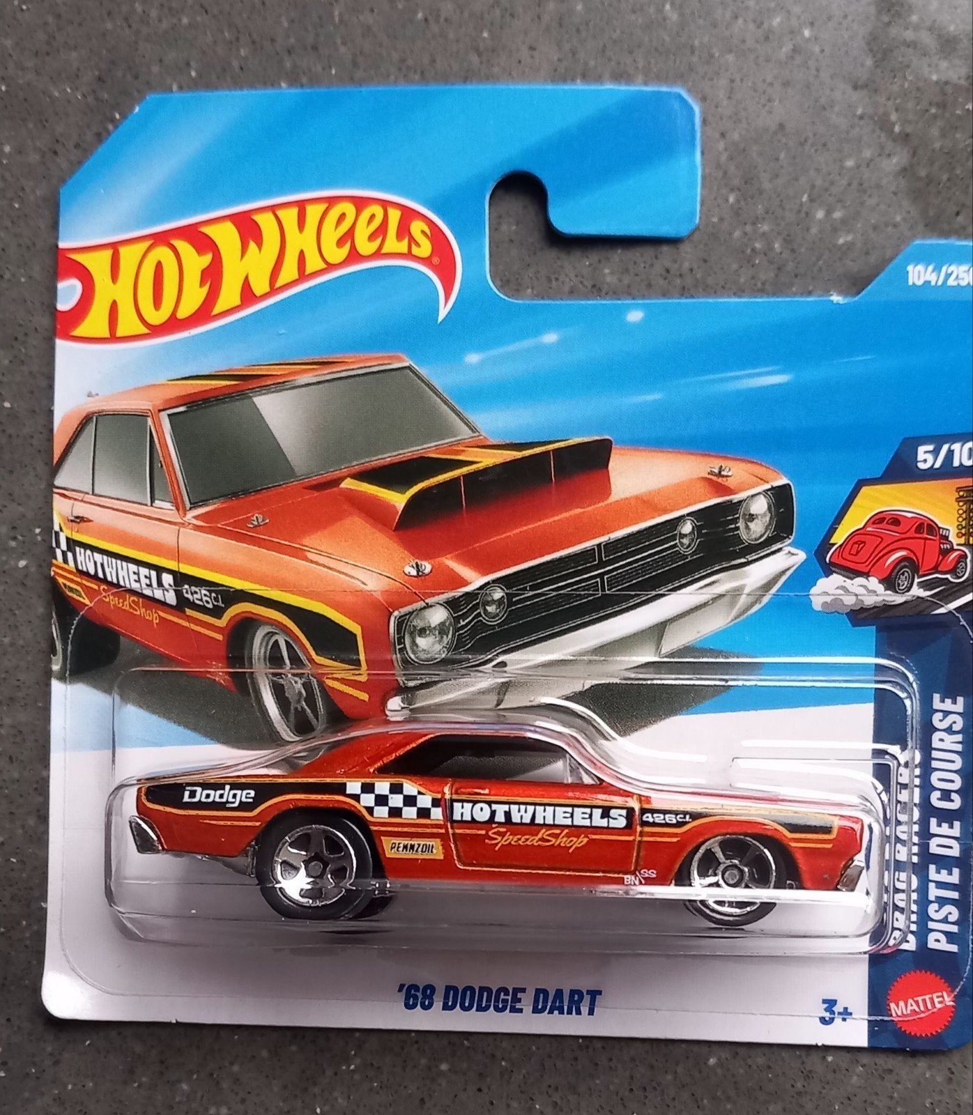 8802 Dodge Dart '68 van Hotwheels, Ophalen of Verzenden, Nieuw, Auto