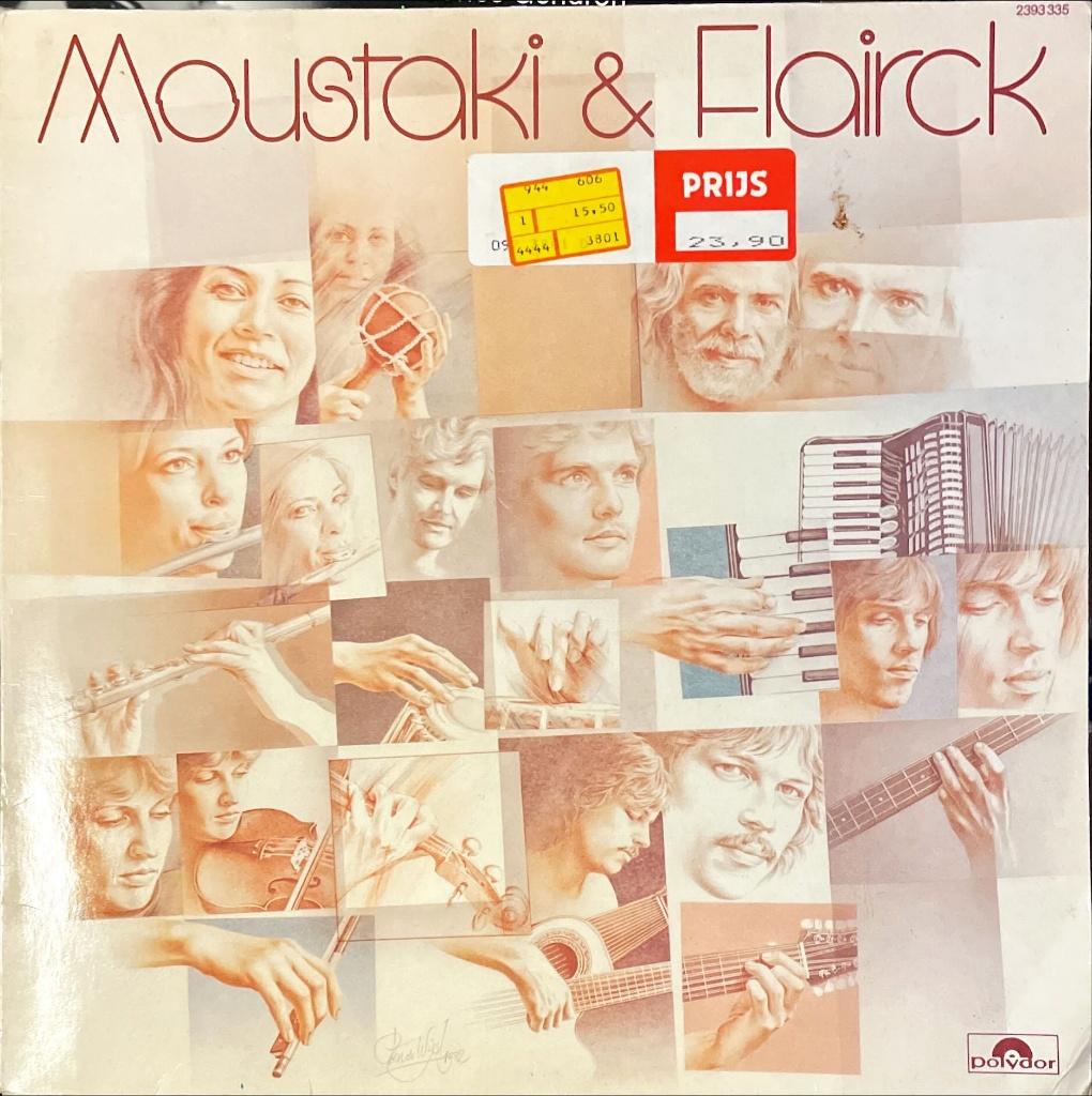 Moustaki & Flairck - Vinyl, Cd's en Dvd's, Vinyl | Pop, Inclusief binnenhoes, Ophalen of Verzenden, Gebruikt, 12 inch