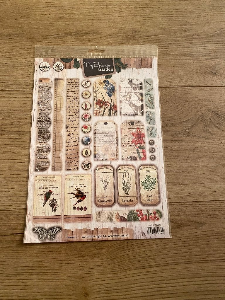 Uitdrukvel  botanic garden, Ophalen of Verzenden, Nieuw, Overige thema's, Knipvel