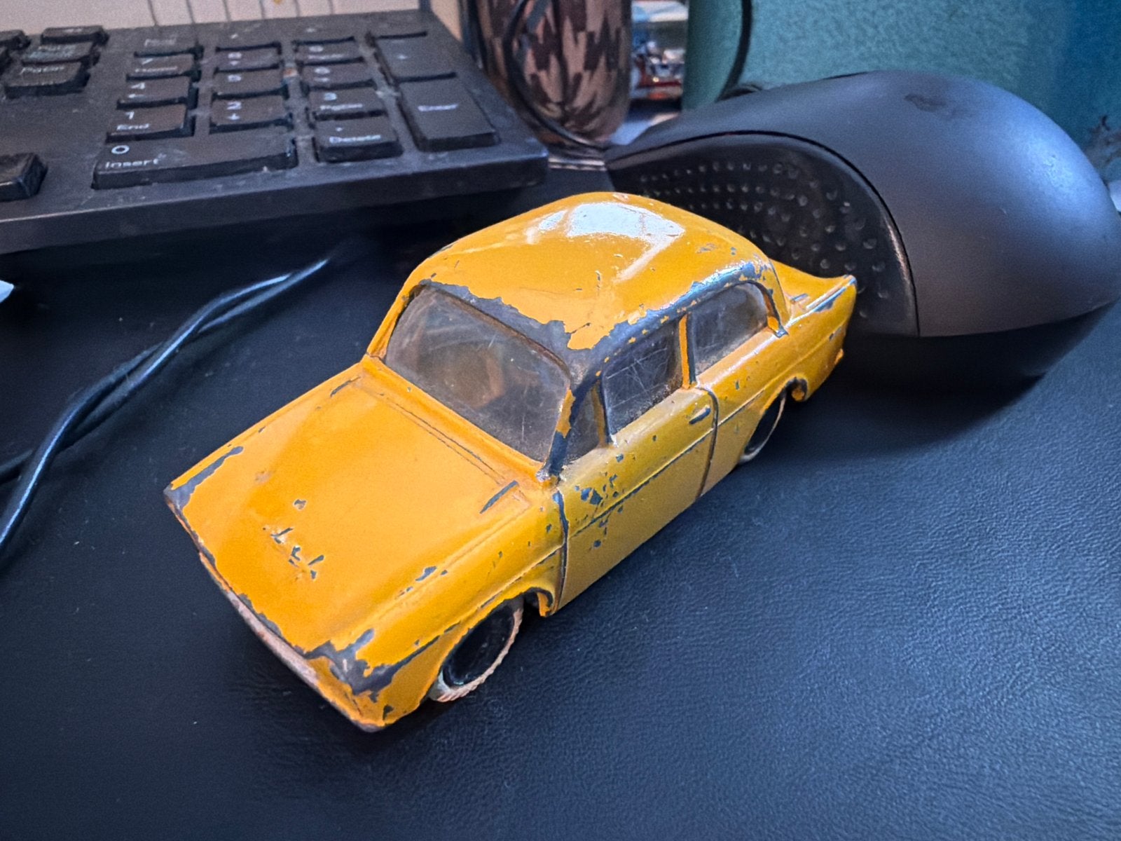 Lion Car DAF 600 schaal 1/43 - Vintage modelauto, Overige merken, F, Gebruikt, Auto
