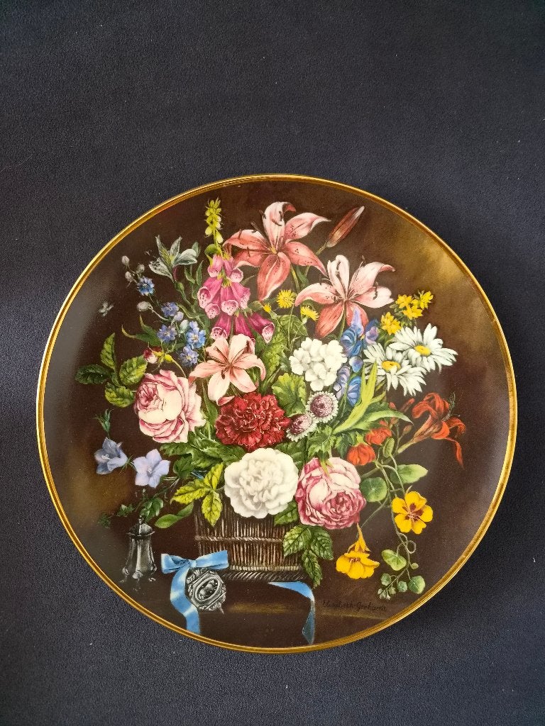 Sier/Wandborden (4) "Klassieke Bloemenstillevens", Ophalen of Verzenden