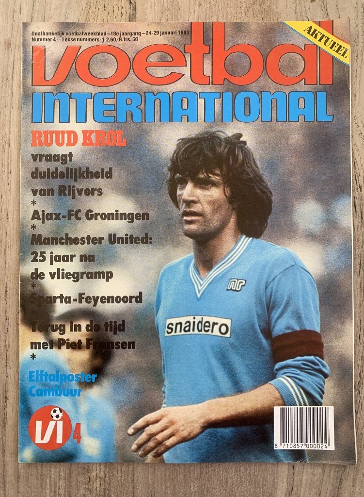 Voetbal International VI Div. tijdschriften uit 1983 / €1,50, Verzamelen, Sportartikelen en Voetbal, Ophalen of Verzenden, Zo goed als nieuw