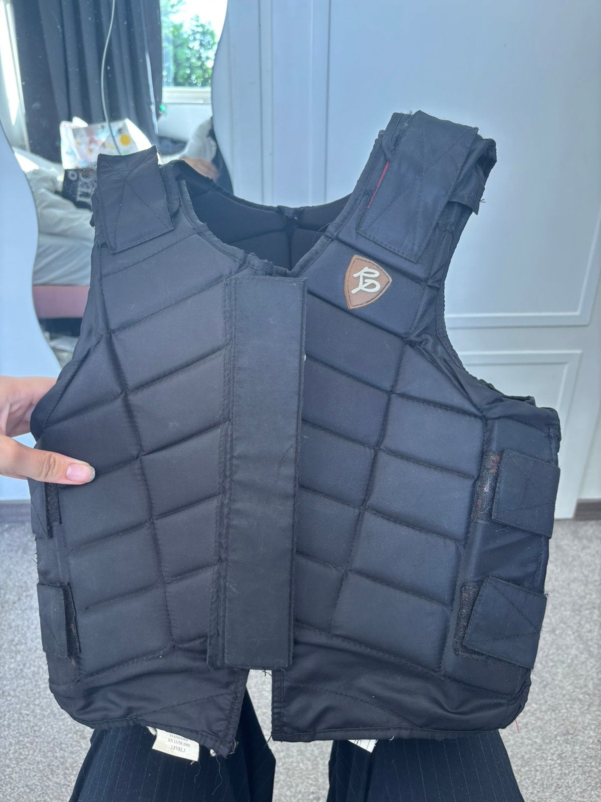 Bodyprotector XS, Gebruikt, XS, Ophalen of Verzenden, Zwart