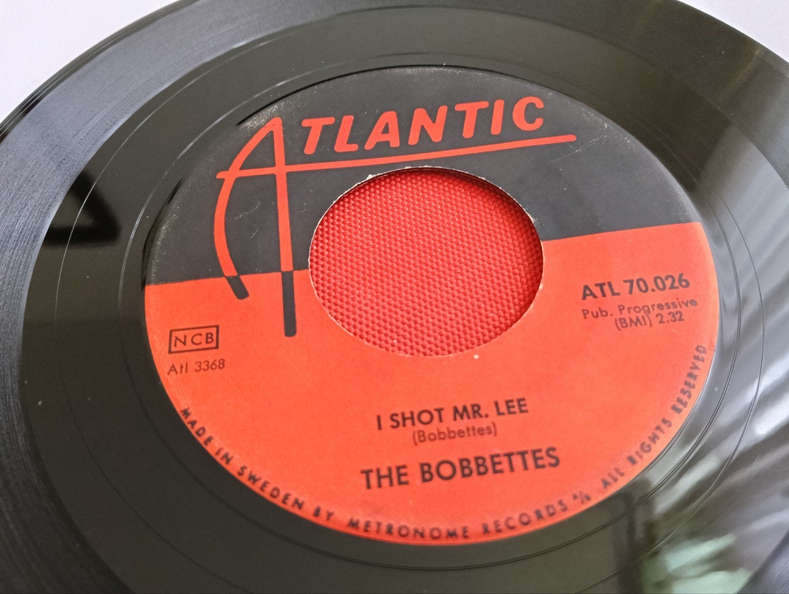 THE BOBBETTES 1960 ATLANTIC LABEL ROCK & ROLL DW BLUES, Cd's en Dvd's, Vinyl Singles, Verzenden, Zo goed als nieuw, Pop
