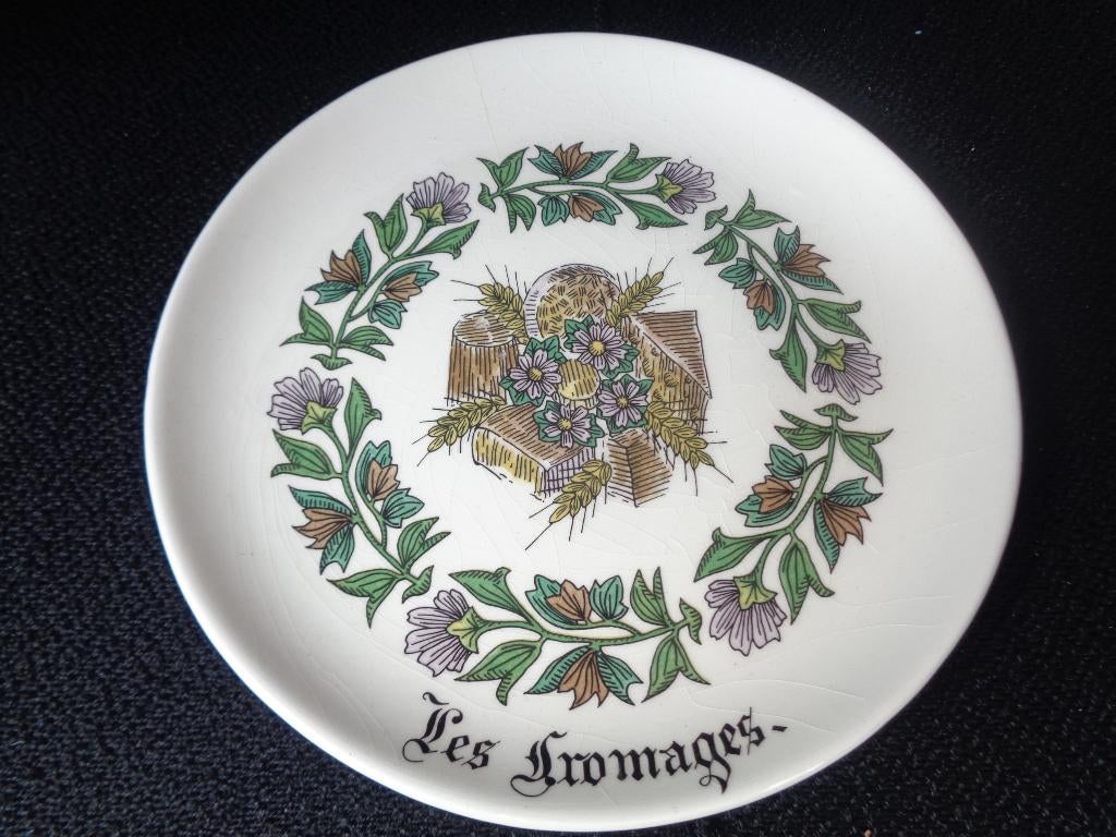 GIEN,  BORDJE LES FROMAGES, DIAMETER 17 CM, Ophalen of Verzenden