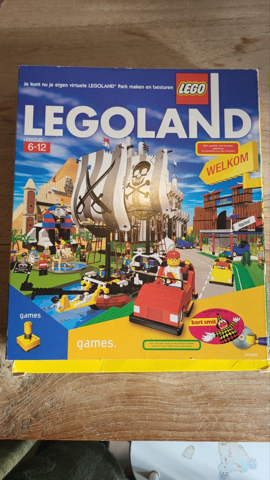 LEGO Legoland PC CD-ROM Game - Bouw je eigen pretpark!, 1 speler, Ophalen of Verzenden, Zo goed als nieuw, Vanaf 7 jaar