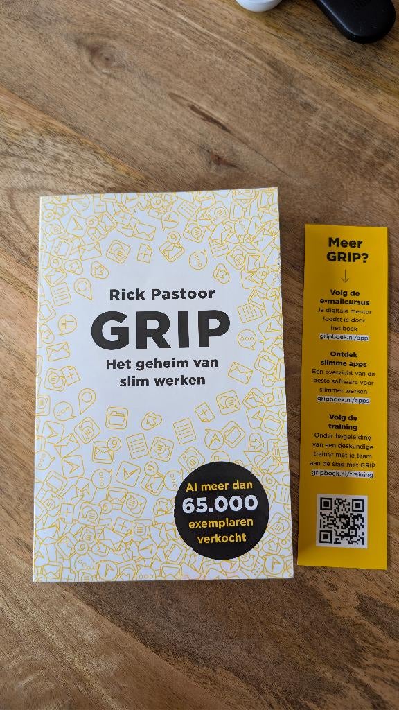 GRIP - Het geheim van slim werken, Ophalen of Verzenden, Zo goed als nieuw, Rick Pastoor