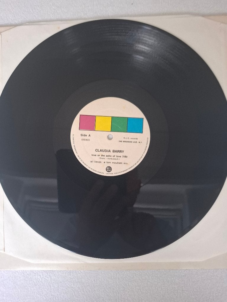 Claudja Barry/ Love or sake of love ( made Italy )disco, Cd's en Dvd's, Vinyl Singles, Gebruikt, Inclusief binnenhoes, Ophalen of Verzenden