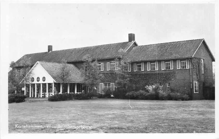 377-001-045 Kortehemmen Woodbrookersgebouw, Verzenden, Voor 1920, Friesland