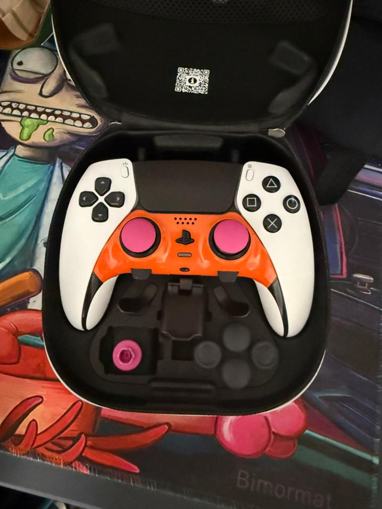 ps5 edge controller met veel accessoires, Ophalen, Zo goed als nieuw, Controller