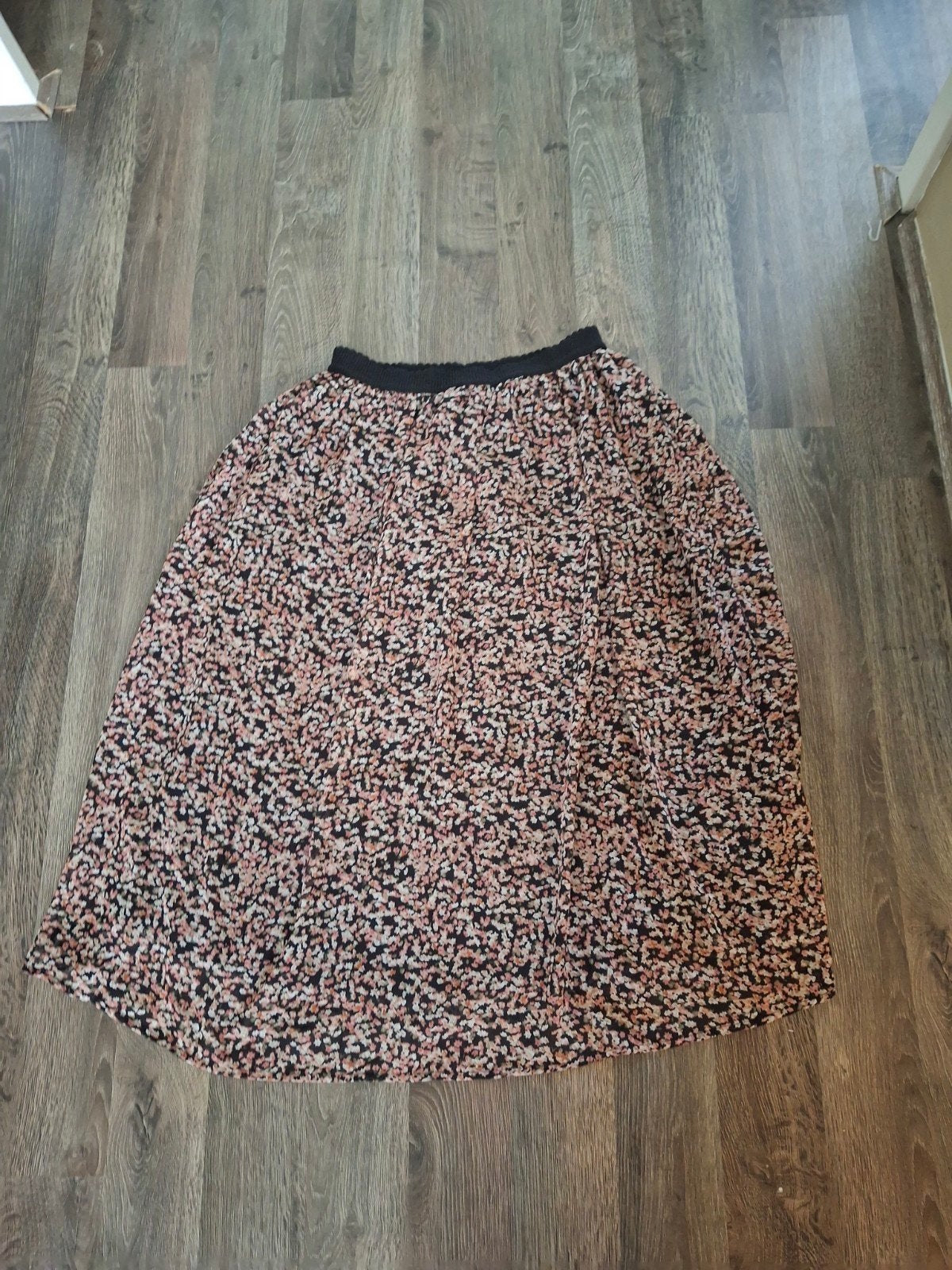 Zwarte rok met bloemenprint Soya concept mt s, Soyaconcept, Zwart, Ophalen of Verzenden, Zo goed als nieuw