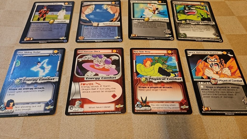 101 dragonball z kaarten origineel divers, Ophalen of Verzenden, Nieuw, Meerdere kaarten