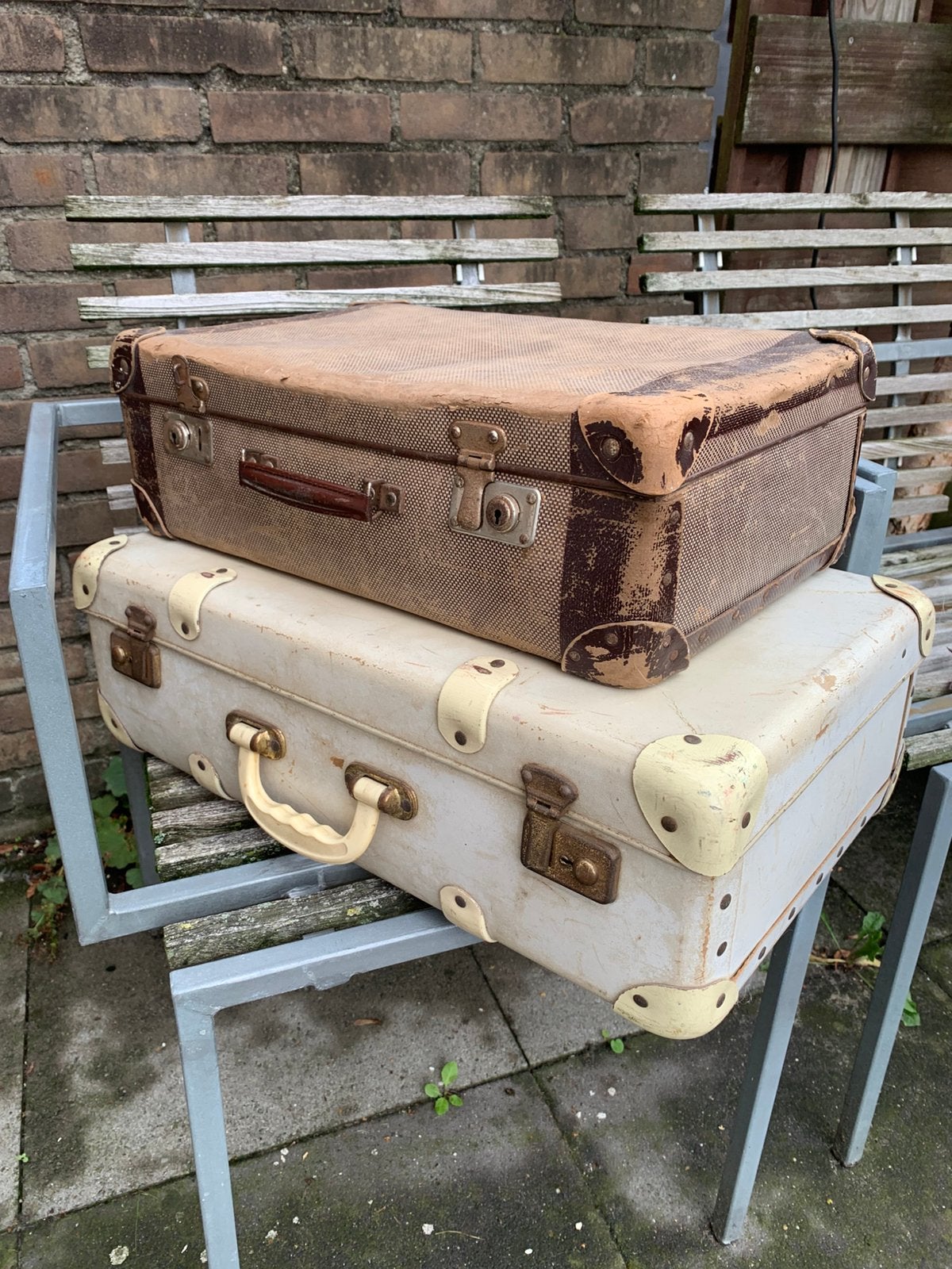 Vintage koffer, Ophalen, Zo goed als nieuw