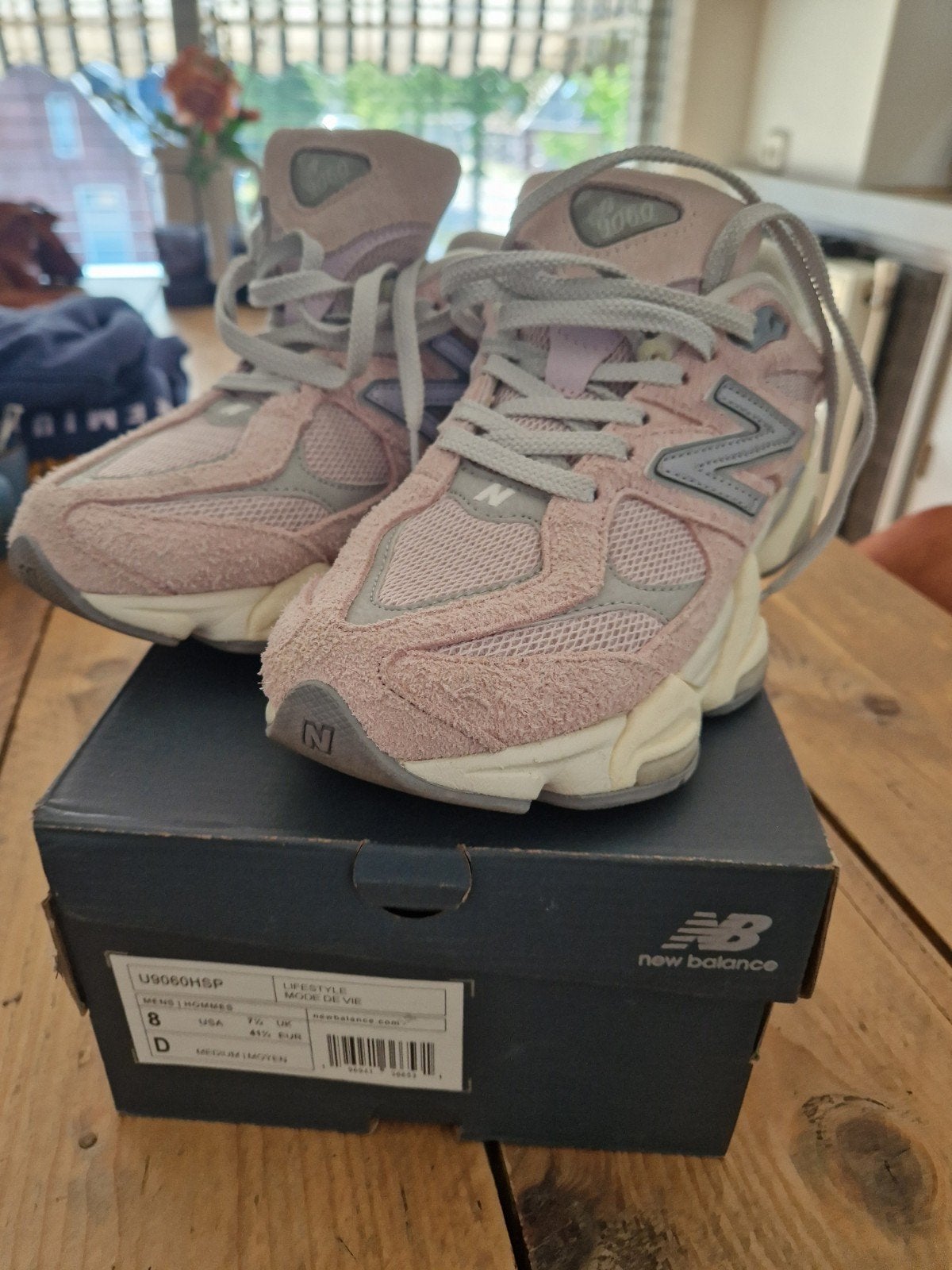 New balance 9060 december sky 41,5, New Balance, Ophalen of Verzenden, Roze, Sneakers of Gympen