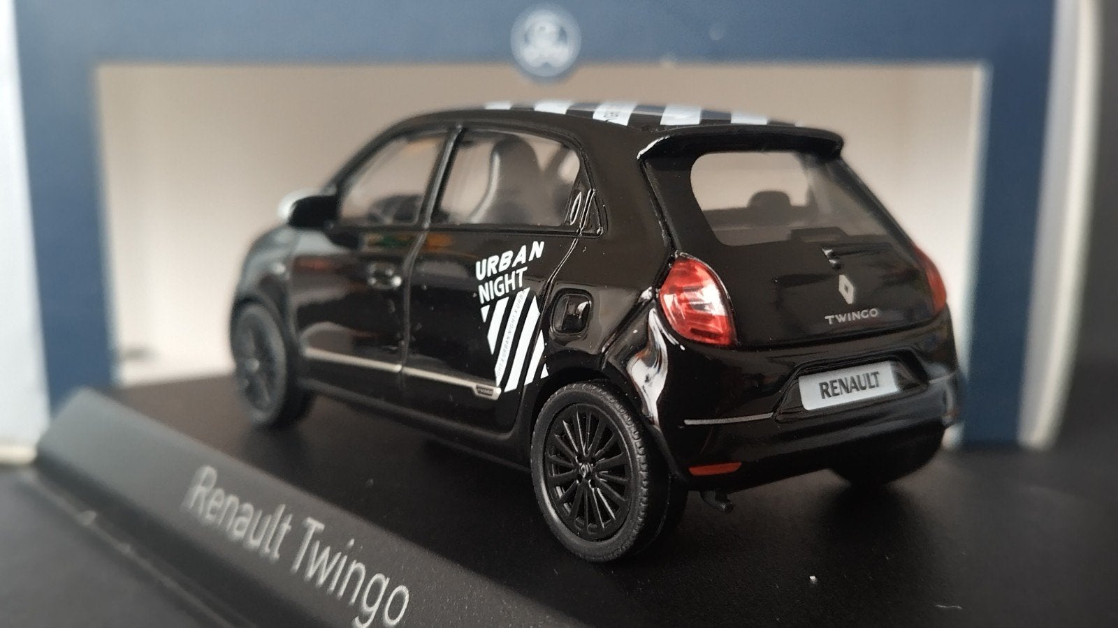 Renault Twingo Night Day black 1:43 Norev Pol, France, Auto, Verzenden, .
