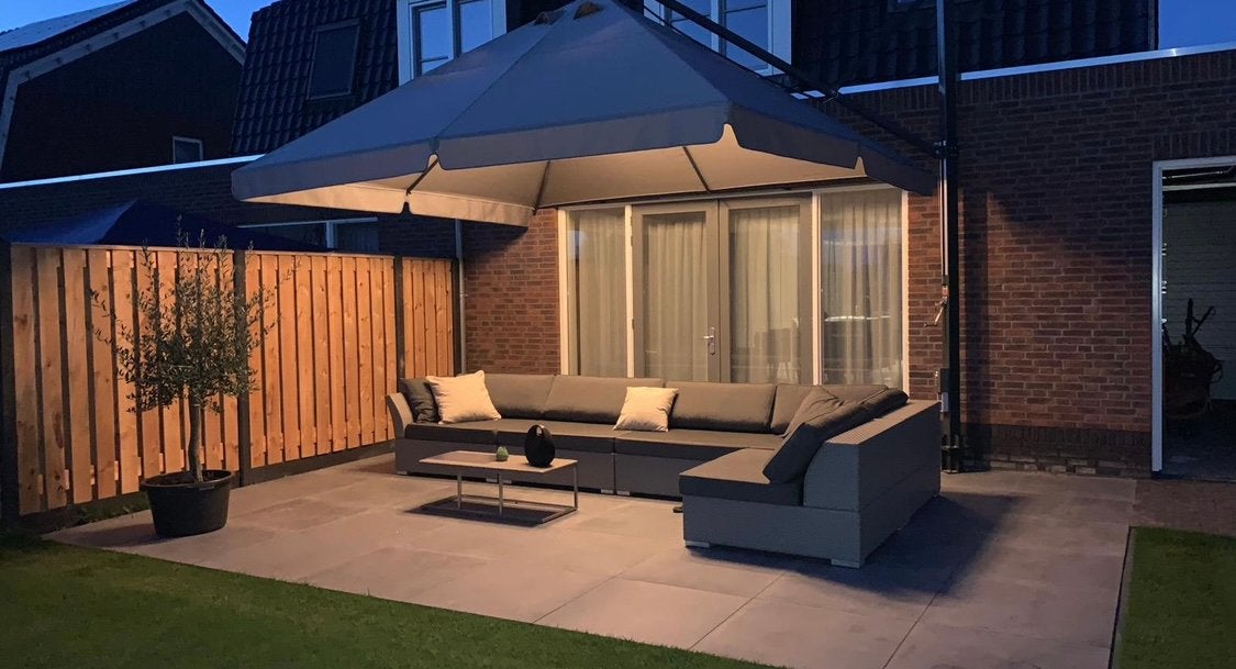 Luxe Tuinset Bert Plantagie, Tuin en Terras, Ophalen, Zo goed als nieuw, Veranda