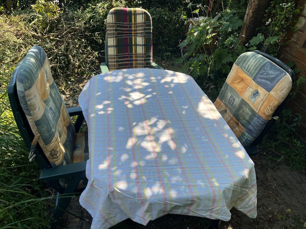 Jardin tuinset, Ophalen, Kunststof, Gebruikt, 6 zitplaatsen