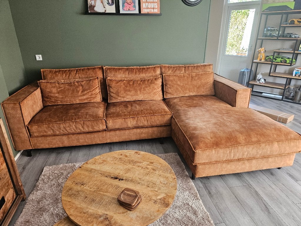 Prachtige hoekbank, Huis en Inrichting, Banken | Bankstellen, Ophalen, Hoekbank, 300 cm of meer, Zo goed als nieuw