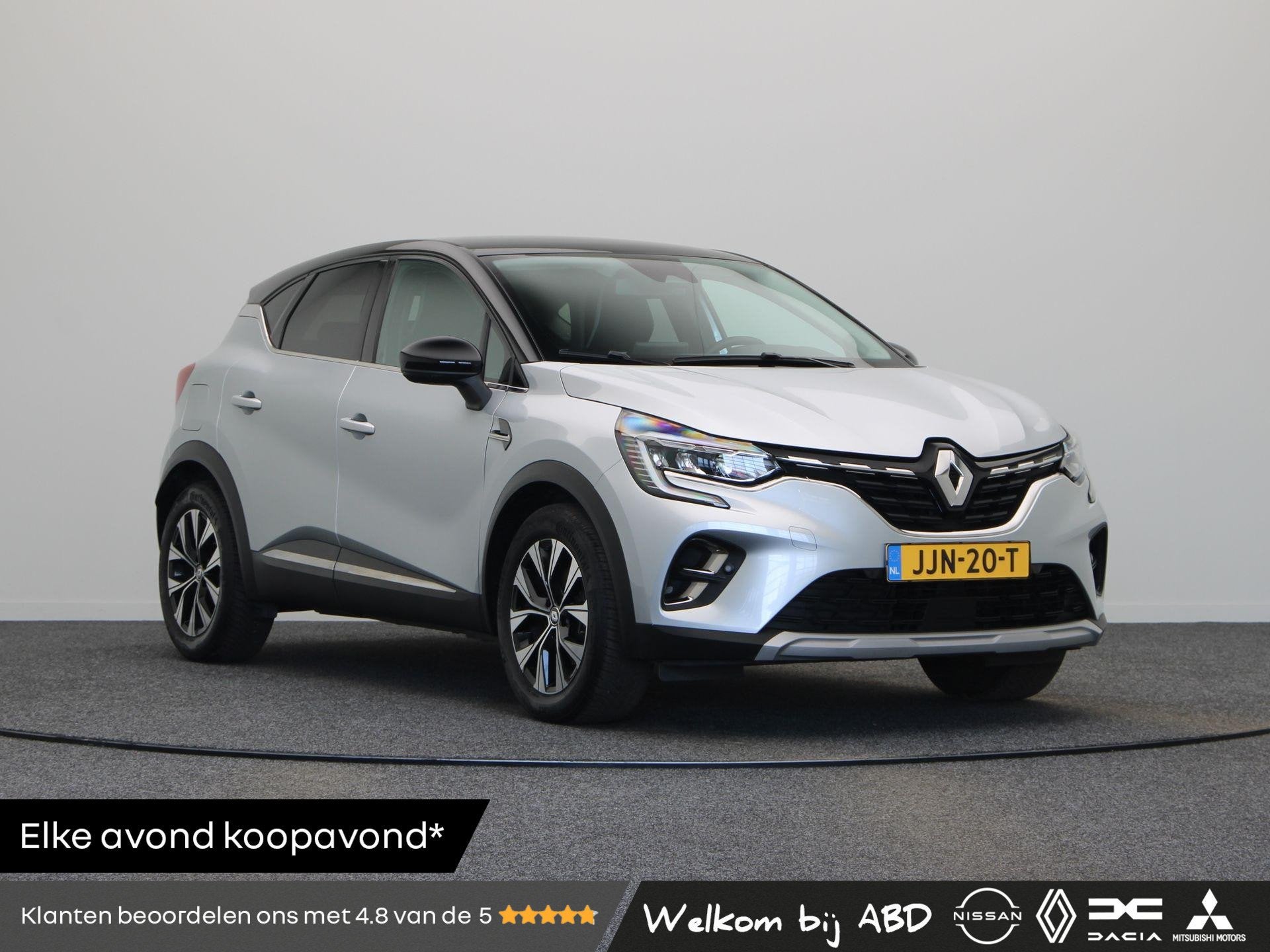 Renault Captur E-Tech Hybrid 145 Techno | Navigatie | Achter, Auto's, Gebruikt, 715 kg, Bedrijf, Hybride Elektrisch/Benzine