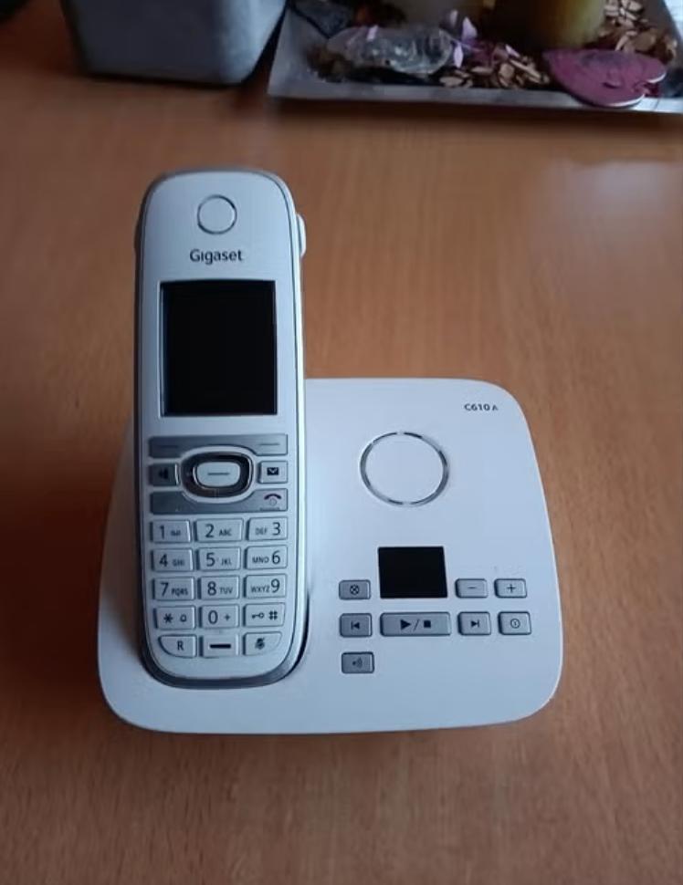 Gigaset C610A basis met antwoord apparaat (wit), 1 handset, Ophalen of Verzenden, Zo goed als nieuw, Info@gigaset.nl