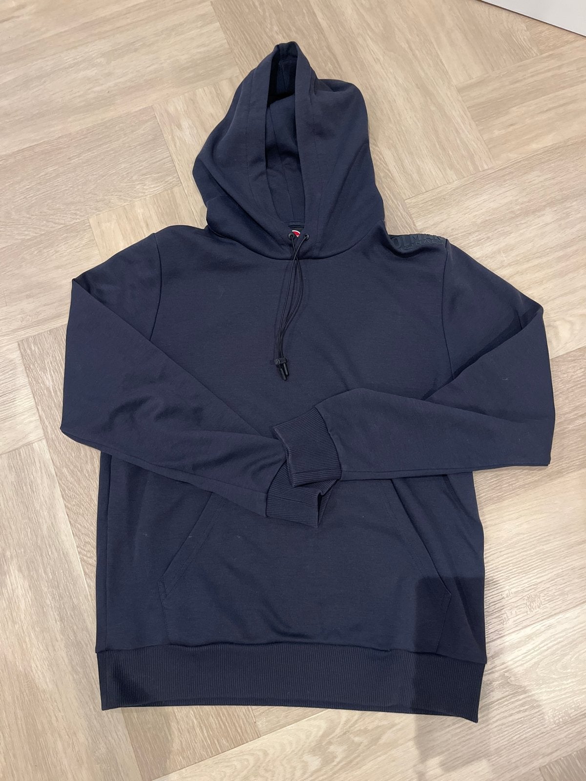 Colmar Donkerblauwe hoodie - Comfortabel en stijlvol, Ophalen of Verzenden, Zo goed als nieuw, Maat 52/54 (L), Blauw