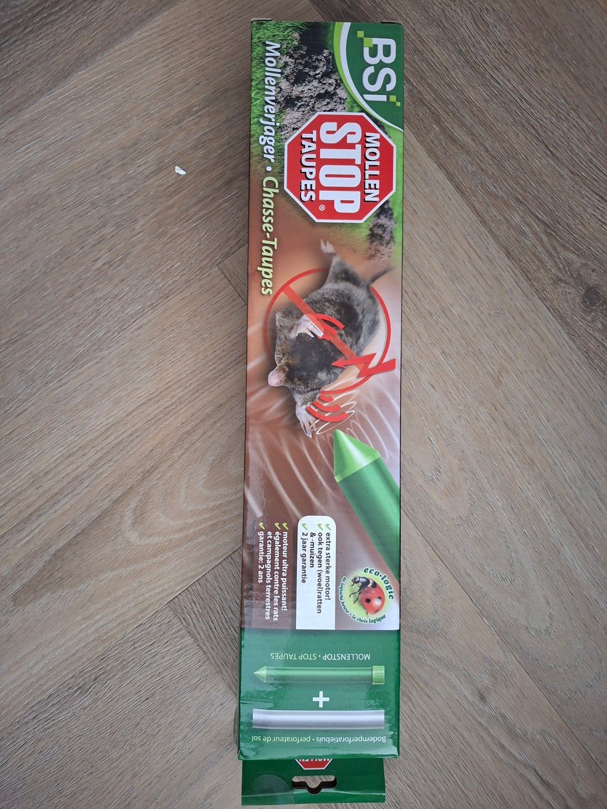 BSI Mollenstop Mollenverjager - Nieuw in verpakking, Tuin en Terras, Bestrijdingsmiddelen, Ophalen of Verzenden, Nieuw, Ongediertebestrijding
