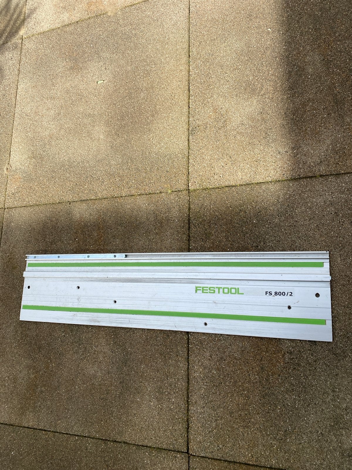 Festool geleiderail FS 800/2, Ophalen, Gebruikt