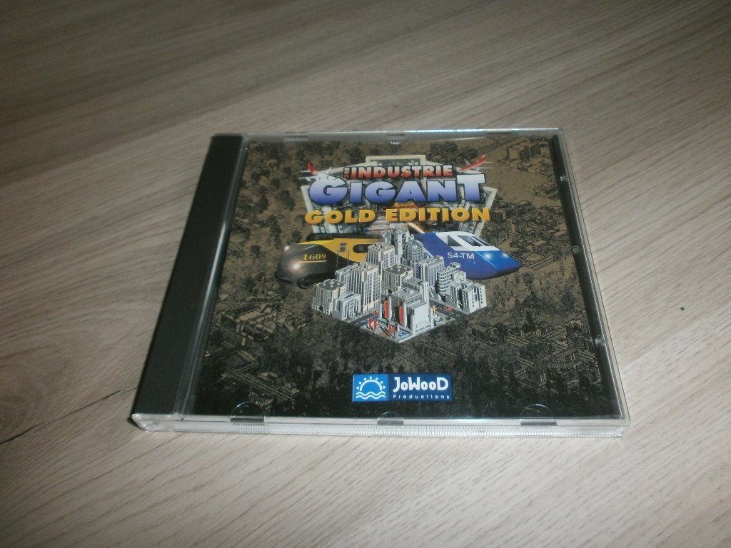 pc spel: Industrie gigant gold edition, Spelcomputers en Games, Games | Pc, Gebruikt, 1 speler, Ophalen of Verzenden, Strategie en Constructie