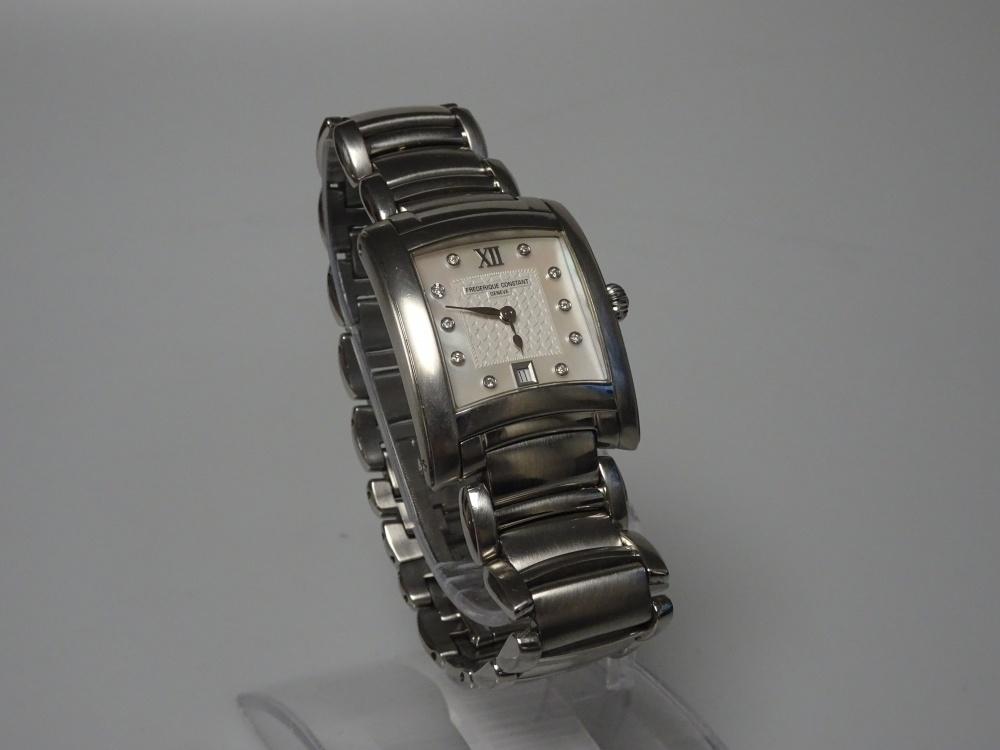 Frederique Constant Delight Carree | 10 Diamanten | Met doos, Flex Ltd., Gebruikt, https://flex.com/contact-us, Nobelstraat 10, 5807 GA Oostrum