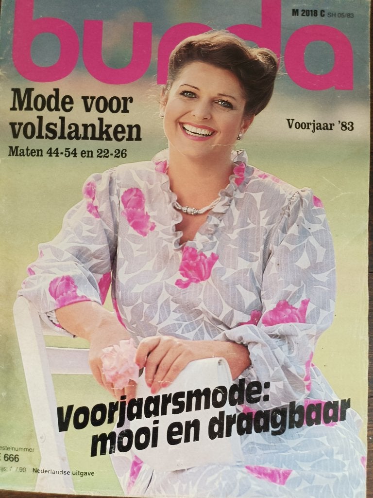 Burda Mode voor volslanken    Voorjaar 1983, Vrouw, Overige typen, Gebruikt, Burda