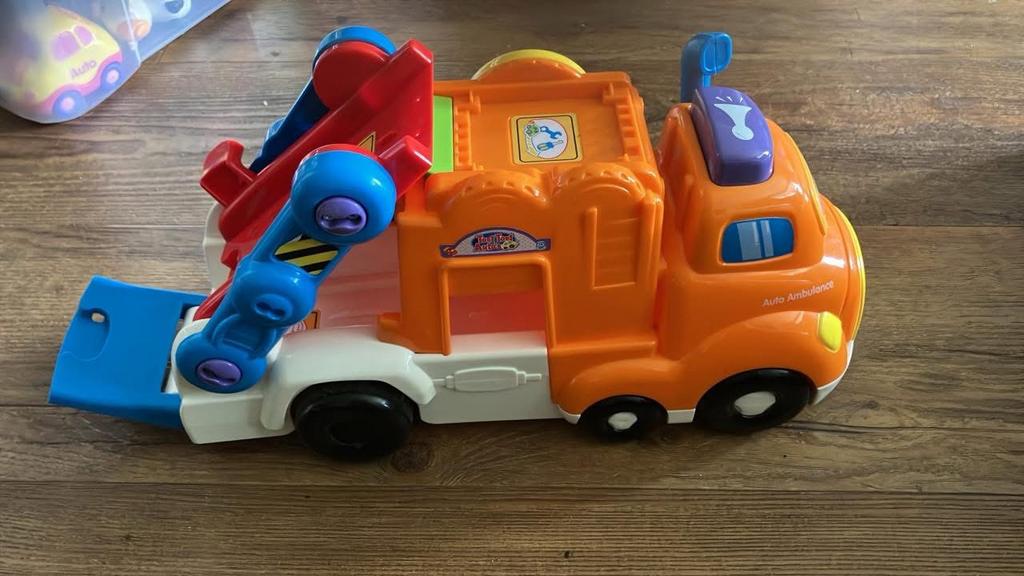 Toet toet auto’s & dieren vtech kip koe trein, Kinderen en Baby's, Speelgoed | Vtech, Ophalen, Gebruikt, 2 tot 4 jaar