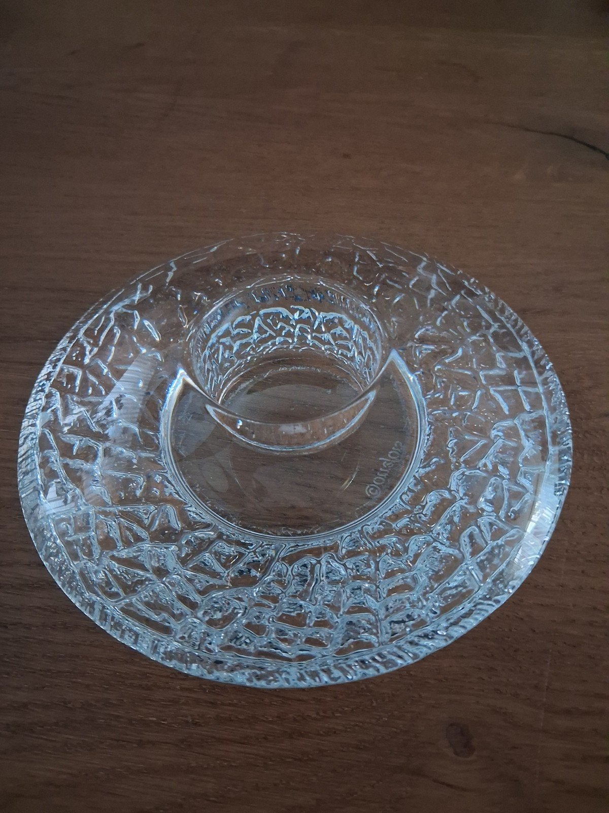 ORREFORS DUSCUS waxinelichthouder  grote variant 24cm., Ophalen of Verzenden