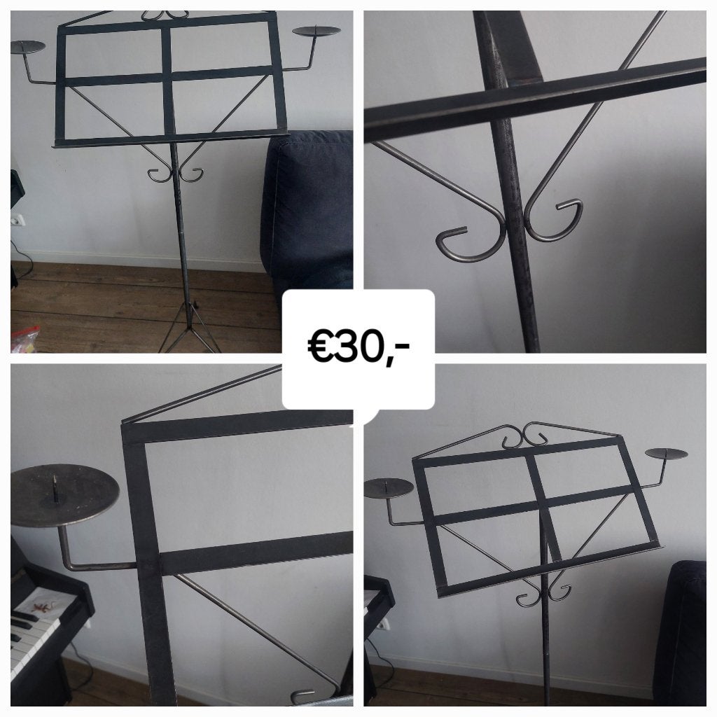 Muziekstandaard, Ophalen, Gebruikt, Muziekstandaard