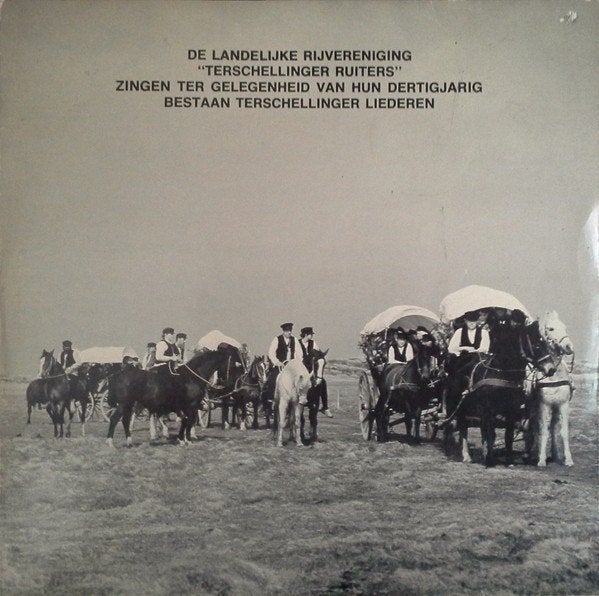 LP - Terschelling Landelijke Rijvereniging, Beschermende buitenhoes, LP, Ophalen of Verzenden, Zo goed als nieuw