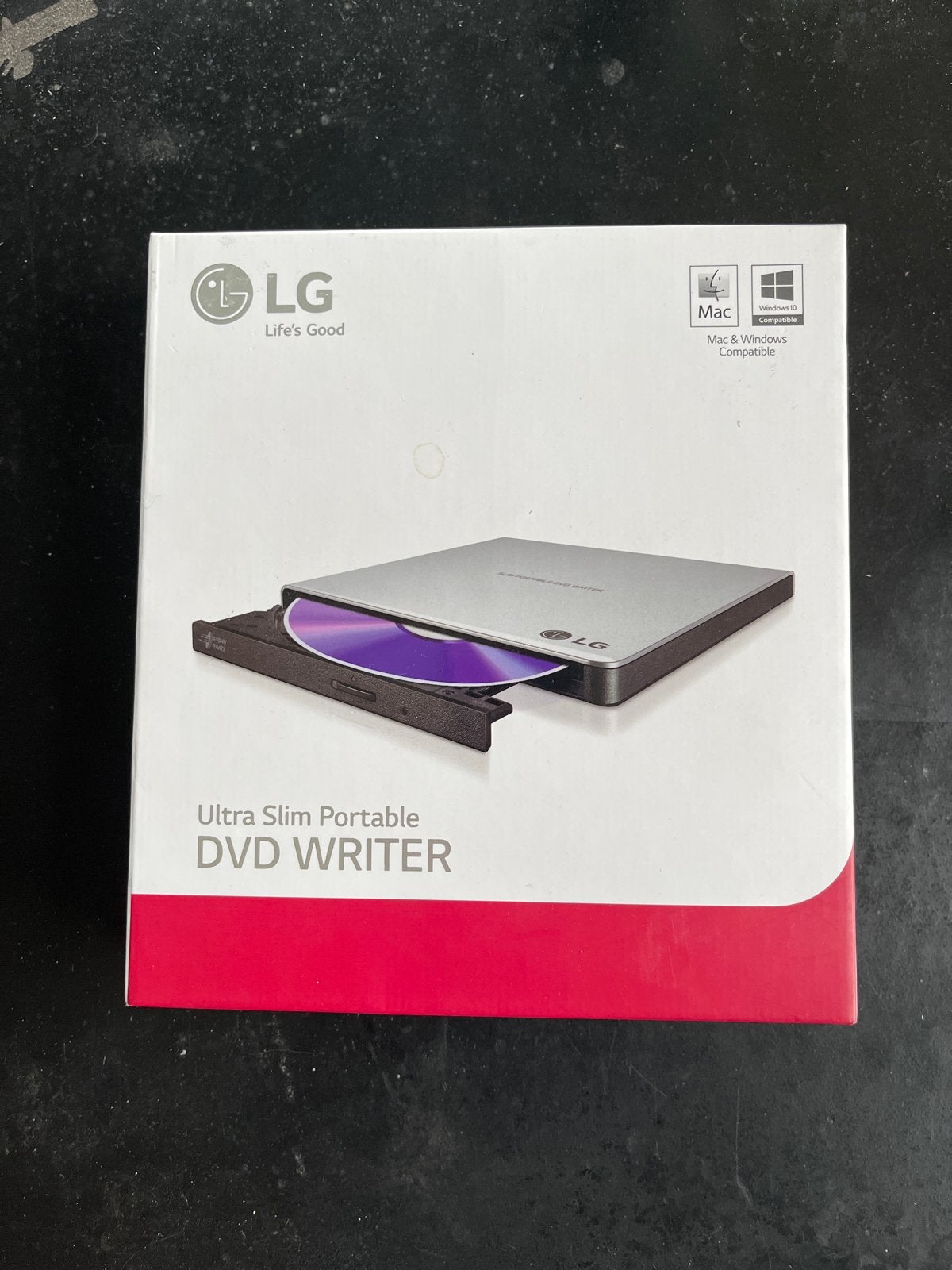 LG Ultra Slim Portable DVD Writer - Nieuw in doos!, Computers en Software, Nieuw, Ophalen of Verzenden, Extern, Cd