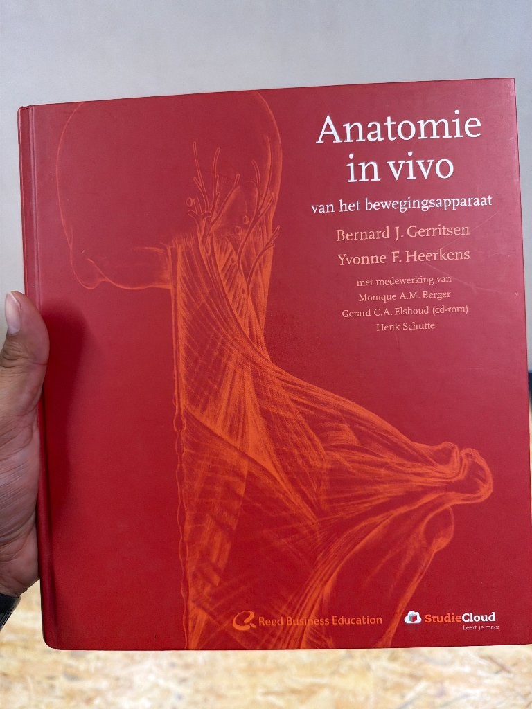 Anatomie in vivo van het bewegingsapparaat, Ophalen of Verzenden, Beta, Gelezen, HBO
