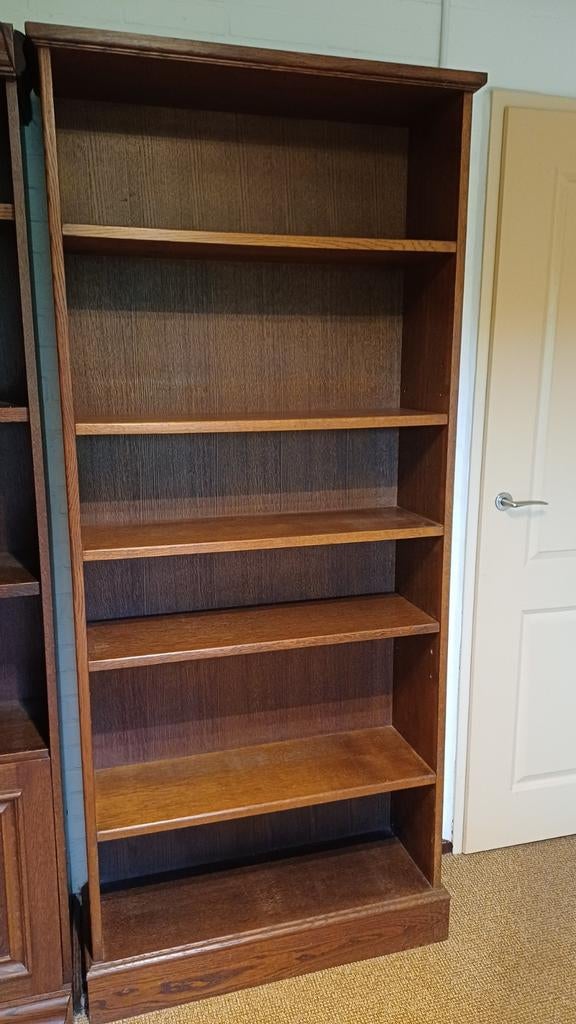 Houten boekenkast, GRATIS af te halen, Huis en Inrichting, Kasten | Boekenkasten, Ophalen, Gebruikt, 50 tot 100 cm, 150 tot 200 cm