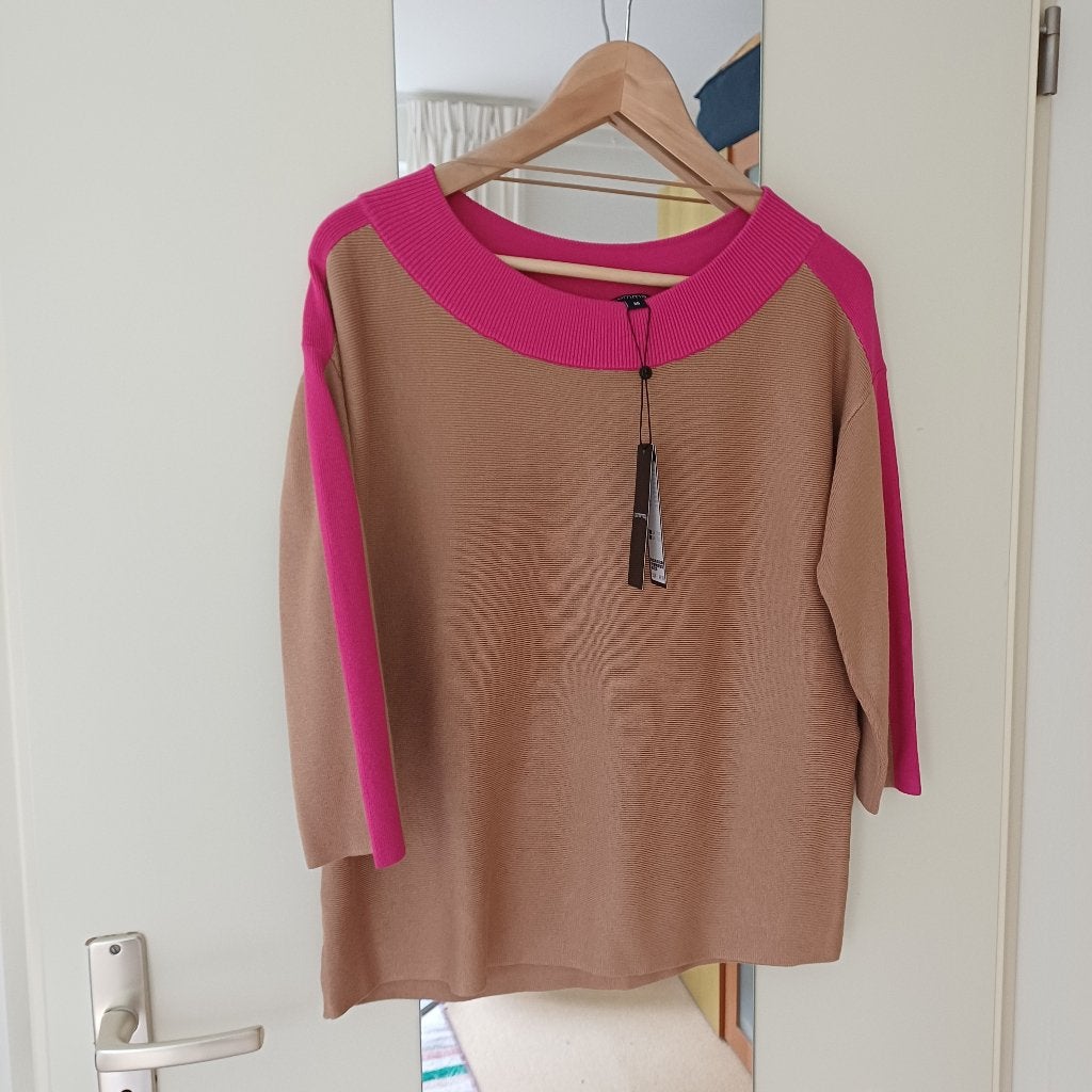 Colourblock - Comma maat 36 (maat S) NIEUW KAARTJE, Bruin, Nieuw, Maat 36 (S), Comma