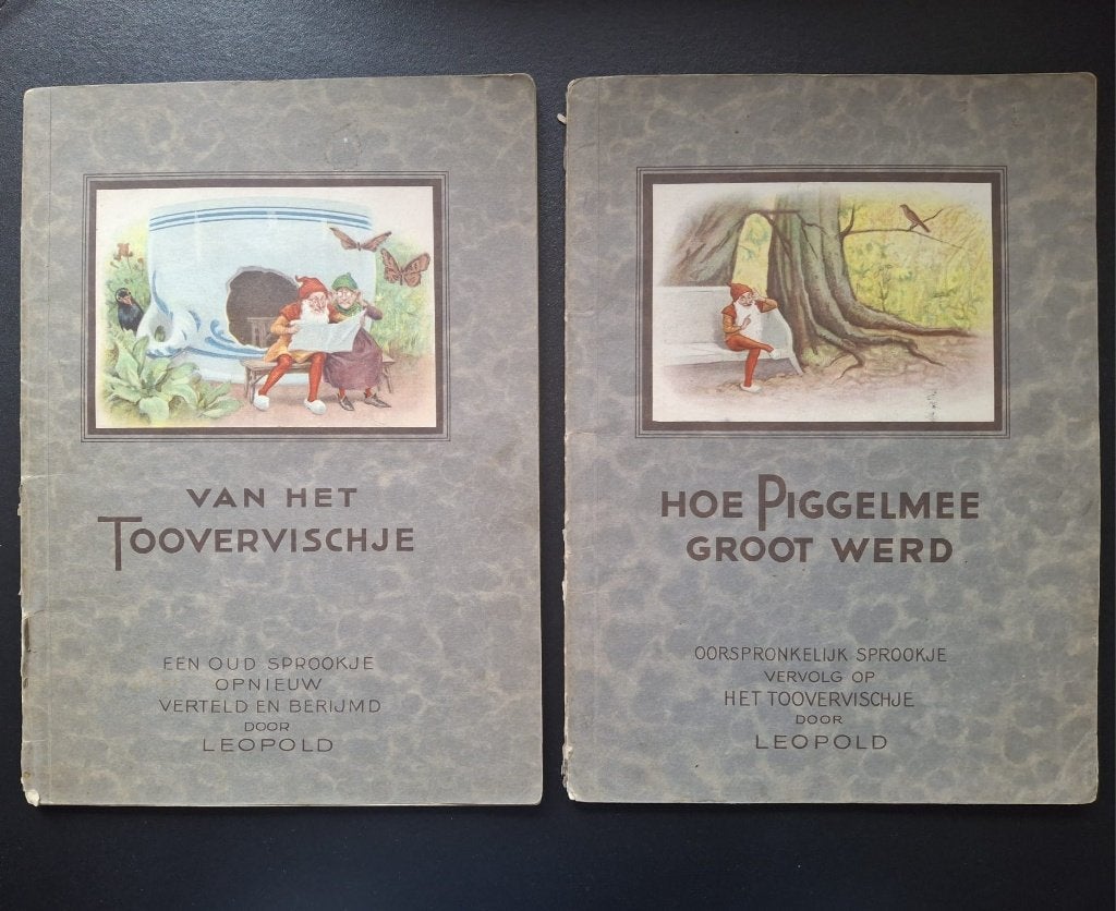 2 Piggelmee boeken met plaatjes, Ophalen of Verzenden, Gelezen, Leopold, Plaatjesalbum