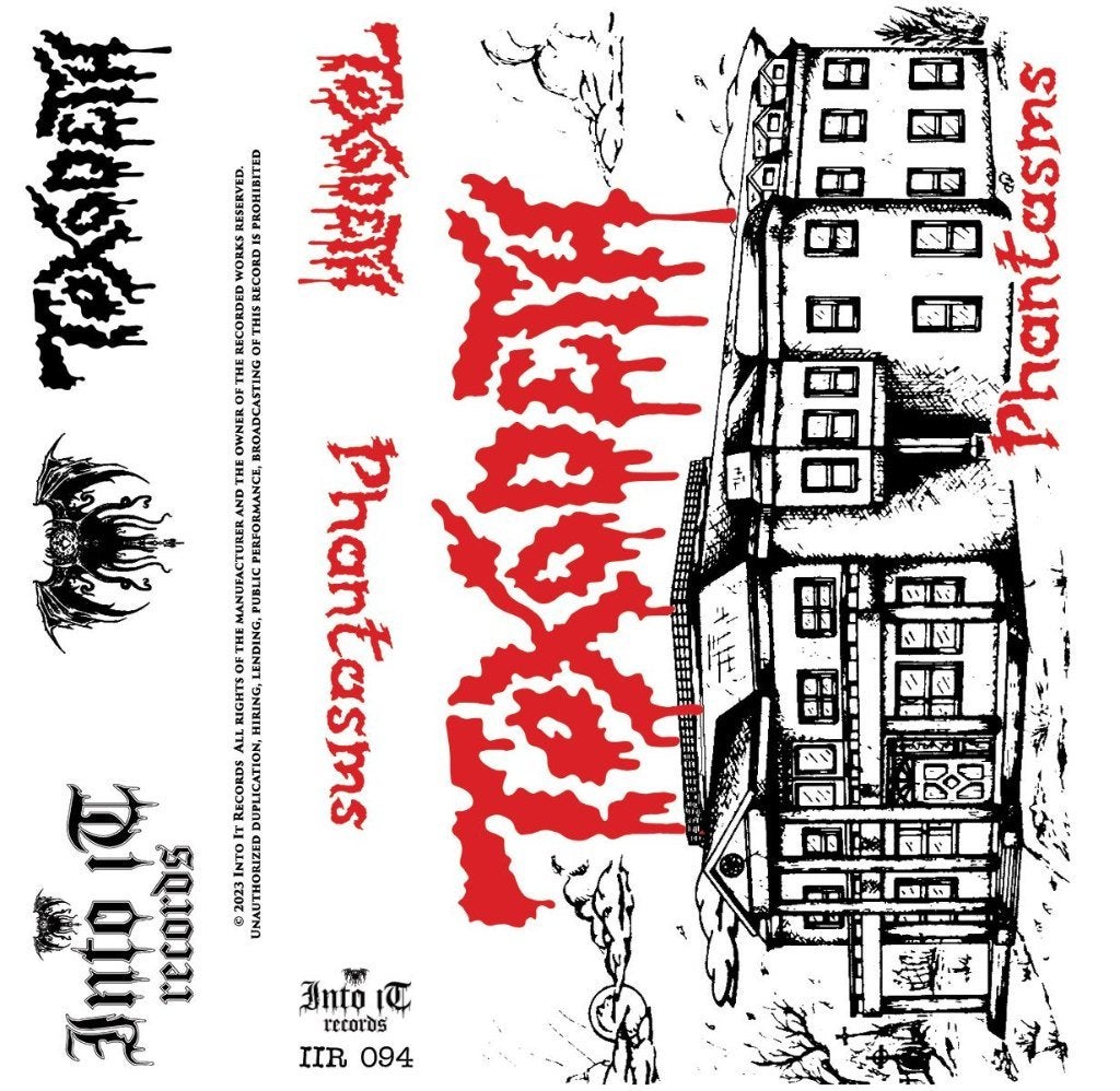 Toxodeth - Phantasms tape Mexico Death Metal 1988, Cd's en Dvd's, 1 bandje, Ophalen of Verzenden, Origineel, Nieuw in verpakking