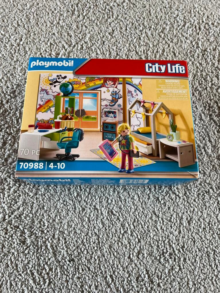 Playmobil City Life 70988 Kinderkamer, Ophalen of Verzenden, Zo goed als nieuw, Complete set