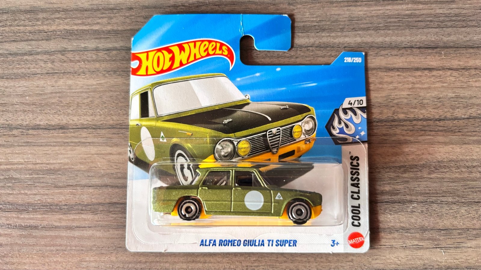 Hot Wheels Alfa Romeo Giulia TI Super - Cool Classics, Ophalen of Verzenden, Nieuw, Auto